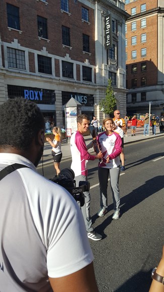 Jonny Brownlee Katy Hopkinson QBR Headrow