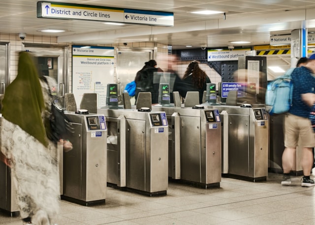 TfL Image - Victoria ticket barrier