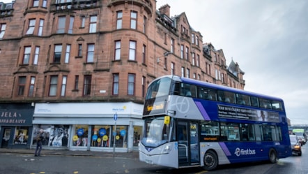 First Bus Scotland 77 service 24-hr launch 4