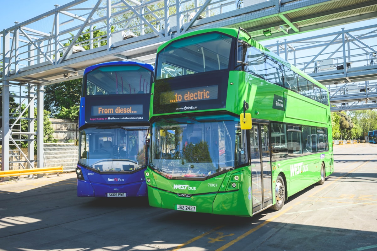 Repower at First Bus Bath depot @JonCraig Photos