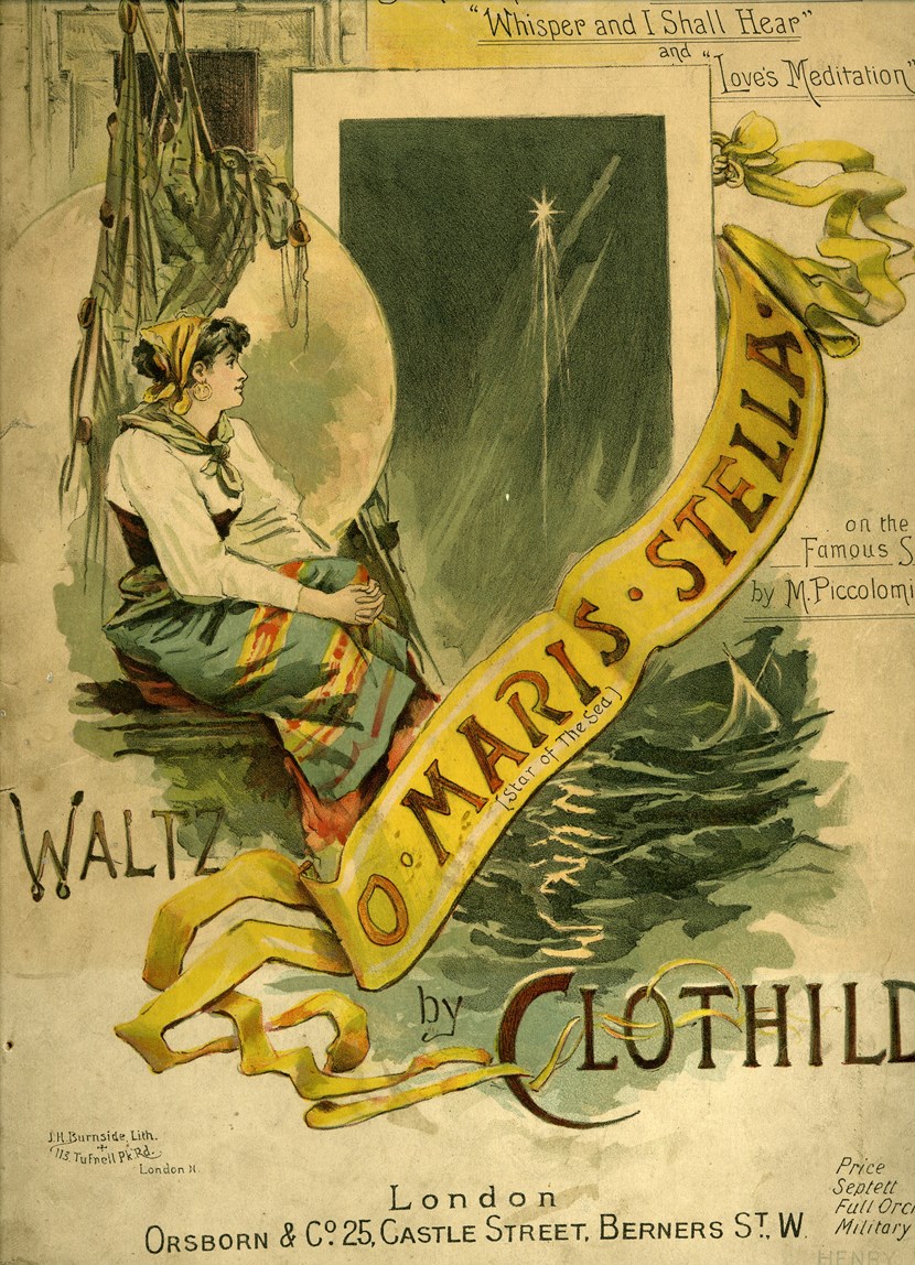 Work by music’s "forgotten women" rediscovered though museum project: Clothilde - O Maris Stella 1896