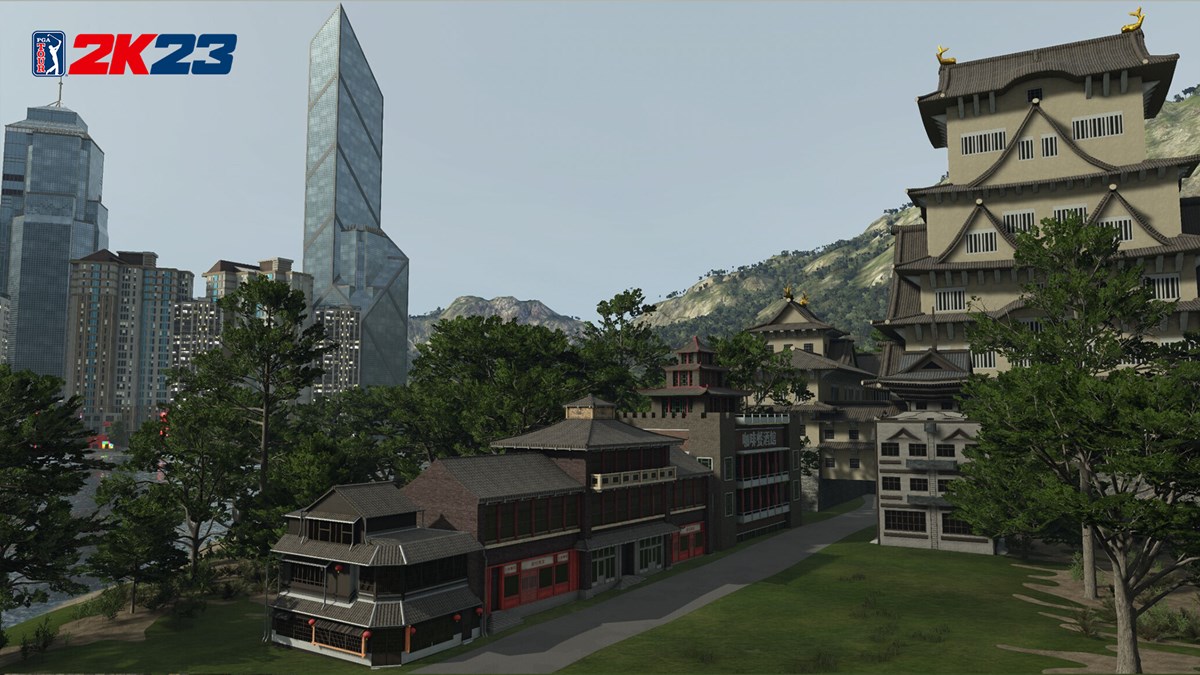 PGA TOUR 2K23 Asian Architecture Pack 4