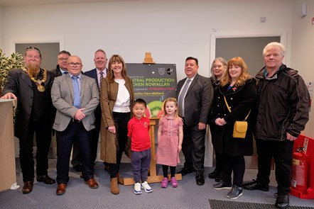 Provost Todd, Cllr Maitland, Cllr Reid with Cllrs Cowan, McKay, McFadzean and Richardson and Mark Hunter and Chris Walker from Catering Services