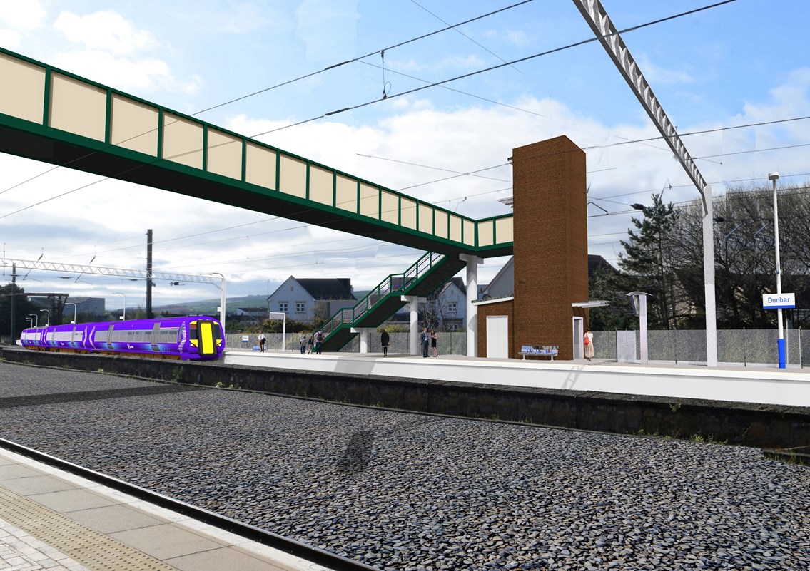 Dunbar 2: Artist’s impression of the new infrastructure.