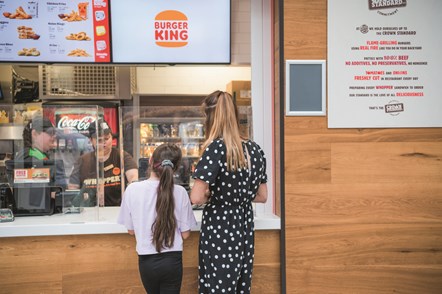 Burger King at Haggerston Castle
