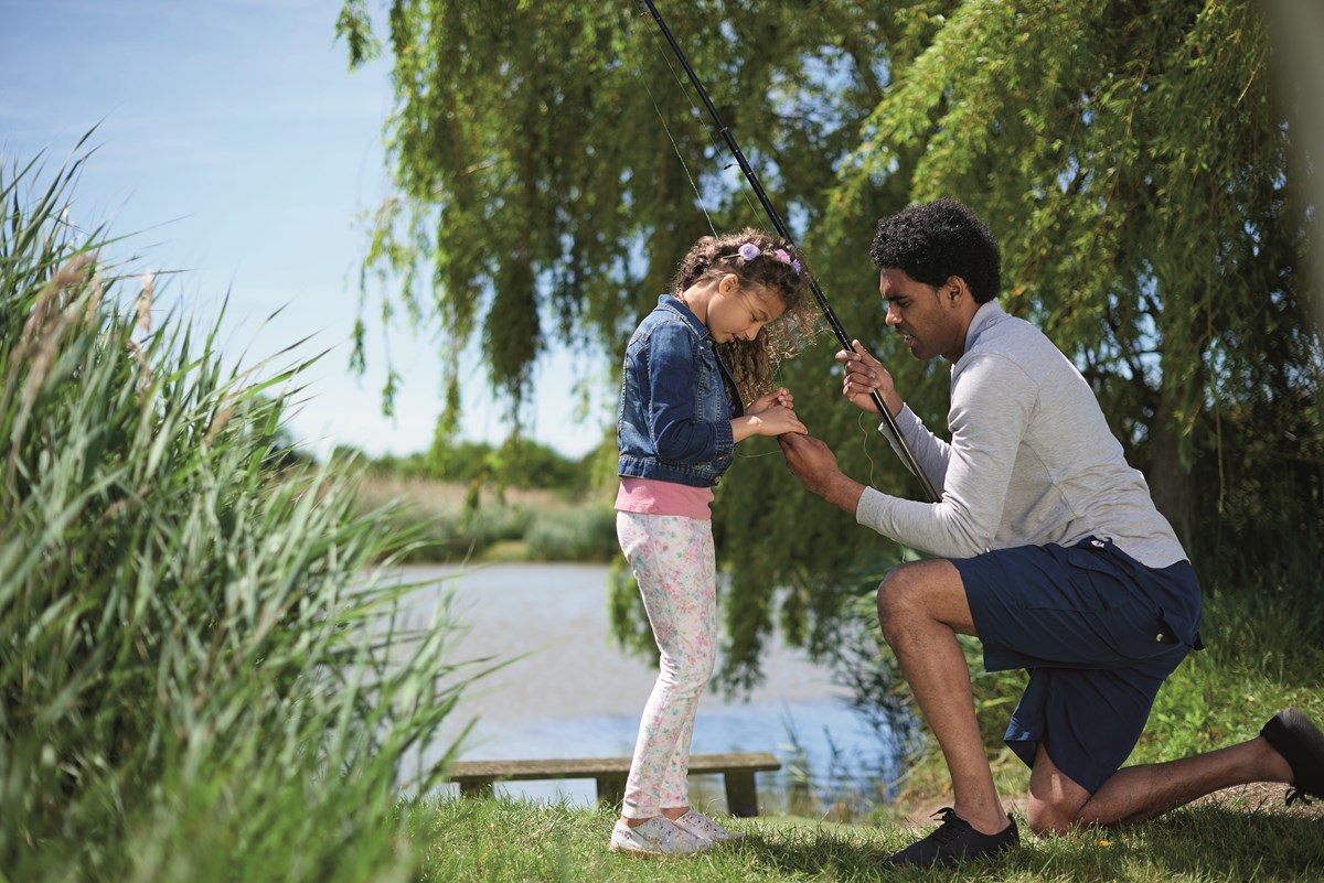 Fishing at The Orchards