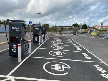 Cross Hands EV charging hub, Wales