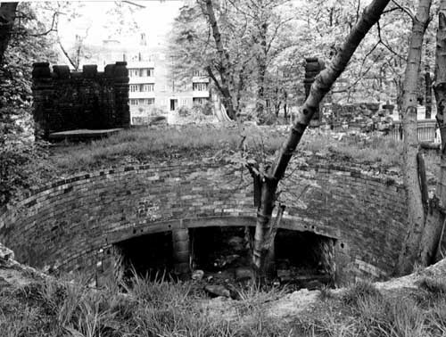 A Garden Through Time: The old bear pit which still stands today and was once part of the Leeds Zoological and Botanical Gardens.