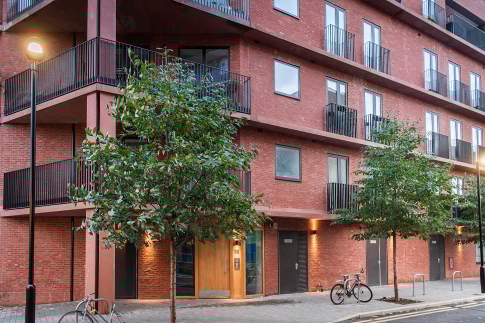 New housing on the Frampton Park Estate