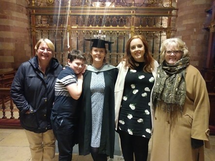 Helen Baxter and family