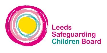 Safeguarding is top of the agenda across Leeds next week: lscblogo.jpg