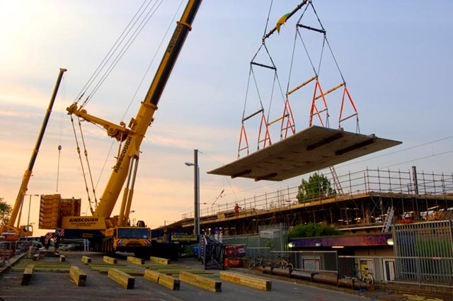 Potters Bar Station Revamp 02: Work reaches key stage at Potters Bar Station revamp