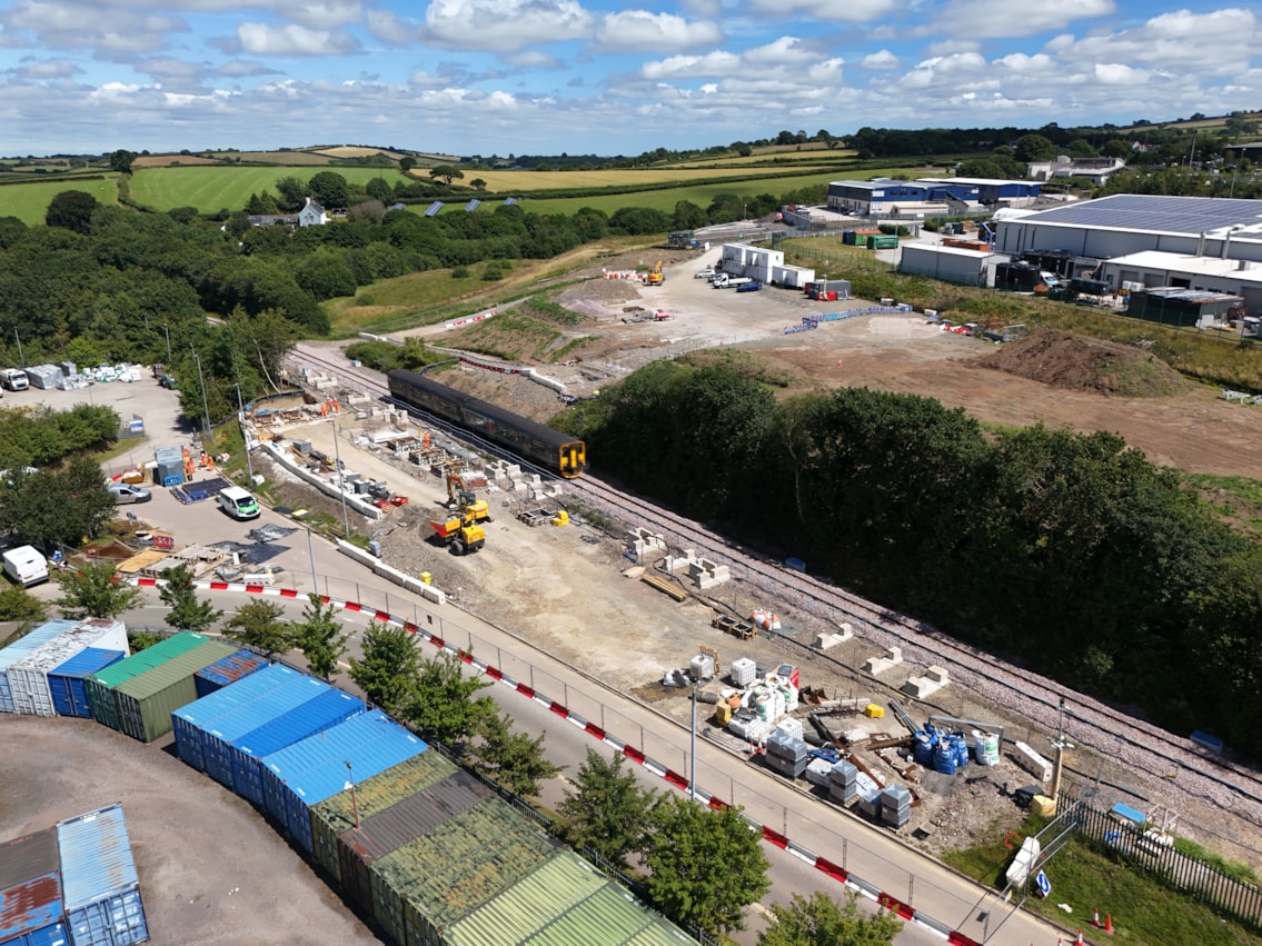 OI 6 months progress- July 2025- image credit: Devon & Cornwall Rail Partnership