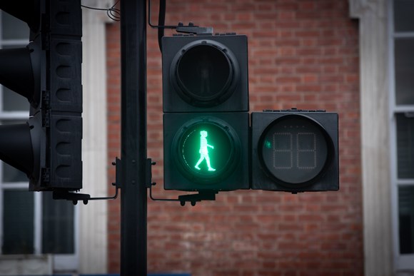 Tfl Image - IWD Green Woman Pedestrian Lights 2