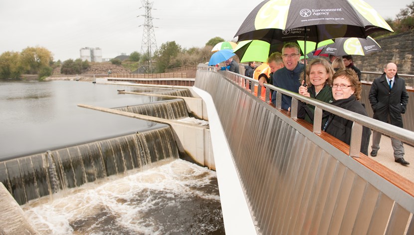 Leeds City Council devises “pragmatic two-step solution” to provide enhanced flood protection: knostropbridgeandweir.jpg