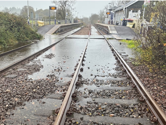 Flooding at Barrhill - Storm Boelo - October 2026: Flooding at Barrhill - Storm Boelo - October 2026