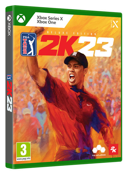 PGA TOUR 2K23 Deluxe Edition Packaging Xbox Series X Xbox One (3D)