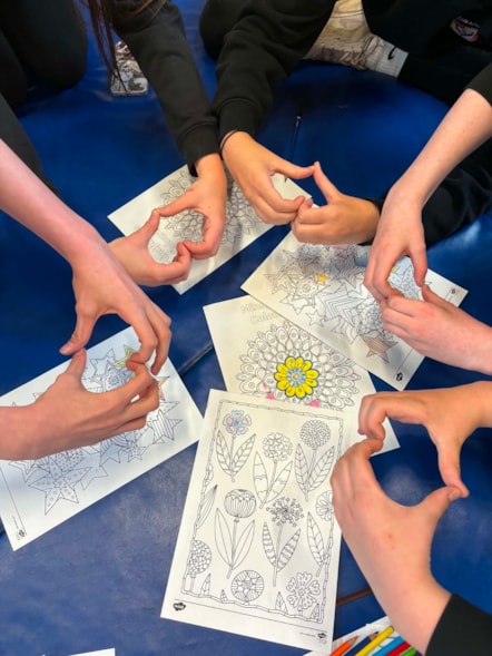 Wellbeing sessions during mental health awareness week