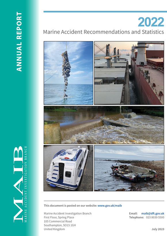 MAIB Publishes Annual Report 2022: MAIBAnnualReport2022-FrontCover