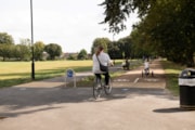 TfL Image - Bush Hill walking and cycling path, Enfield: TfL Image - Bush Hill walking and cycling path, Enfield