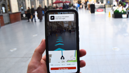 GoodMaps app at Manchester Victoria