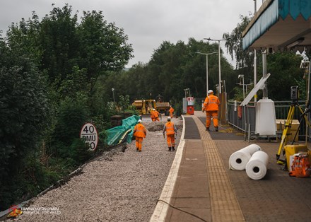 TfW Aberdare Blockade-05