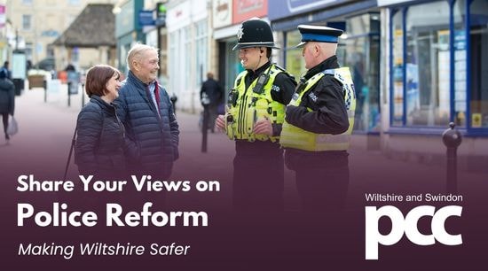 PCC launches public survey on Government's proposed police reforms: WLC 3 Police Reform 550 x 306 pxls