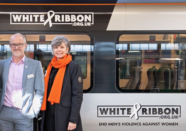 Andrew Haines and Anthea Scully at WR euston