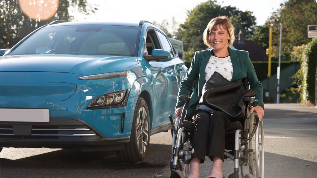 Media briefing: VAT and the Motability Scheme: disabled person with car