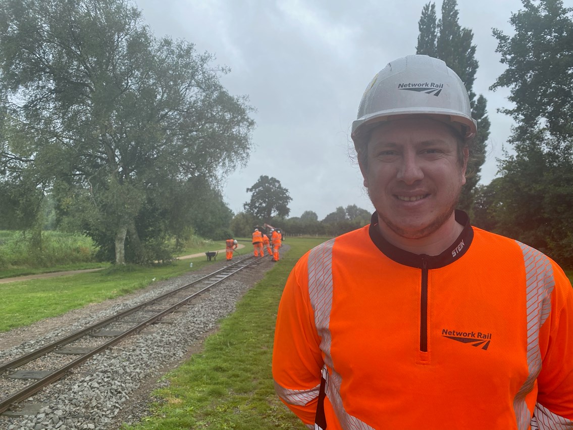 Ben Darling, Network Rail’s Distribution & Plant Section Manager for the East Midlands route