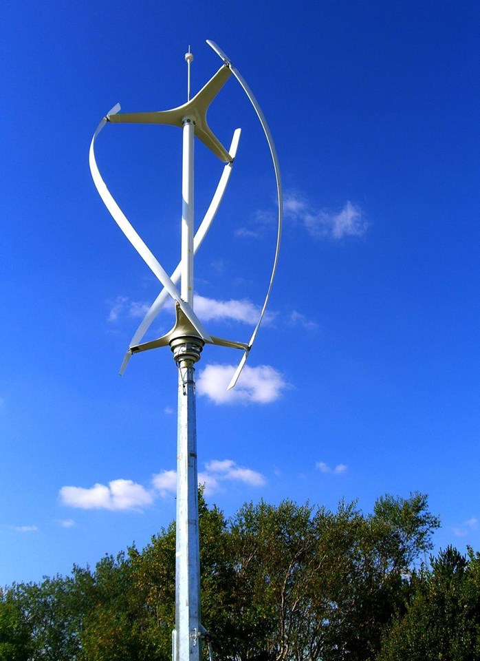 Vertical axis wind turbine: Wind turbine planned for the roof of the multi-storey car park at Wigan North Western station