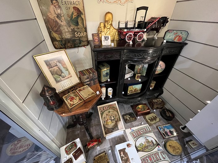 The Power of Persuasion: Classic brands from Leeds and beyond on display as part of The Power of Persuasion at Abbey House Museum.