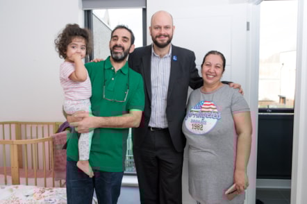 New Council residents at King Edwards Road