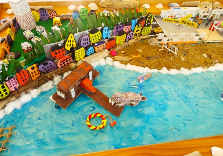 Pembroke Dock Library hosts inspiriting art exhibition