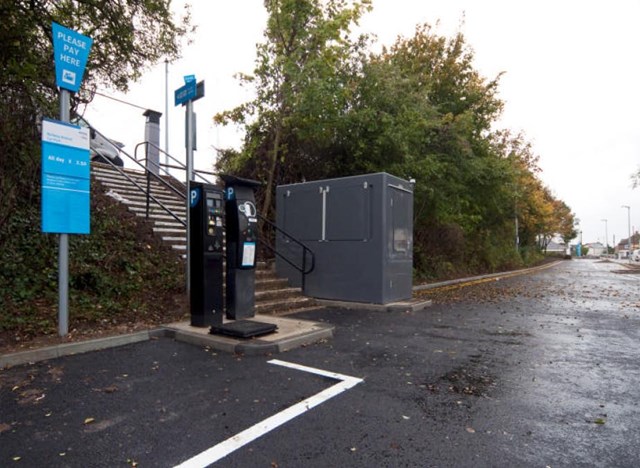 NEW CAR PARK TREBLES SPACES AT WHITSTABLE STATION: Whitstable Car Park 1