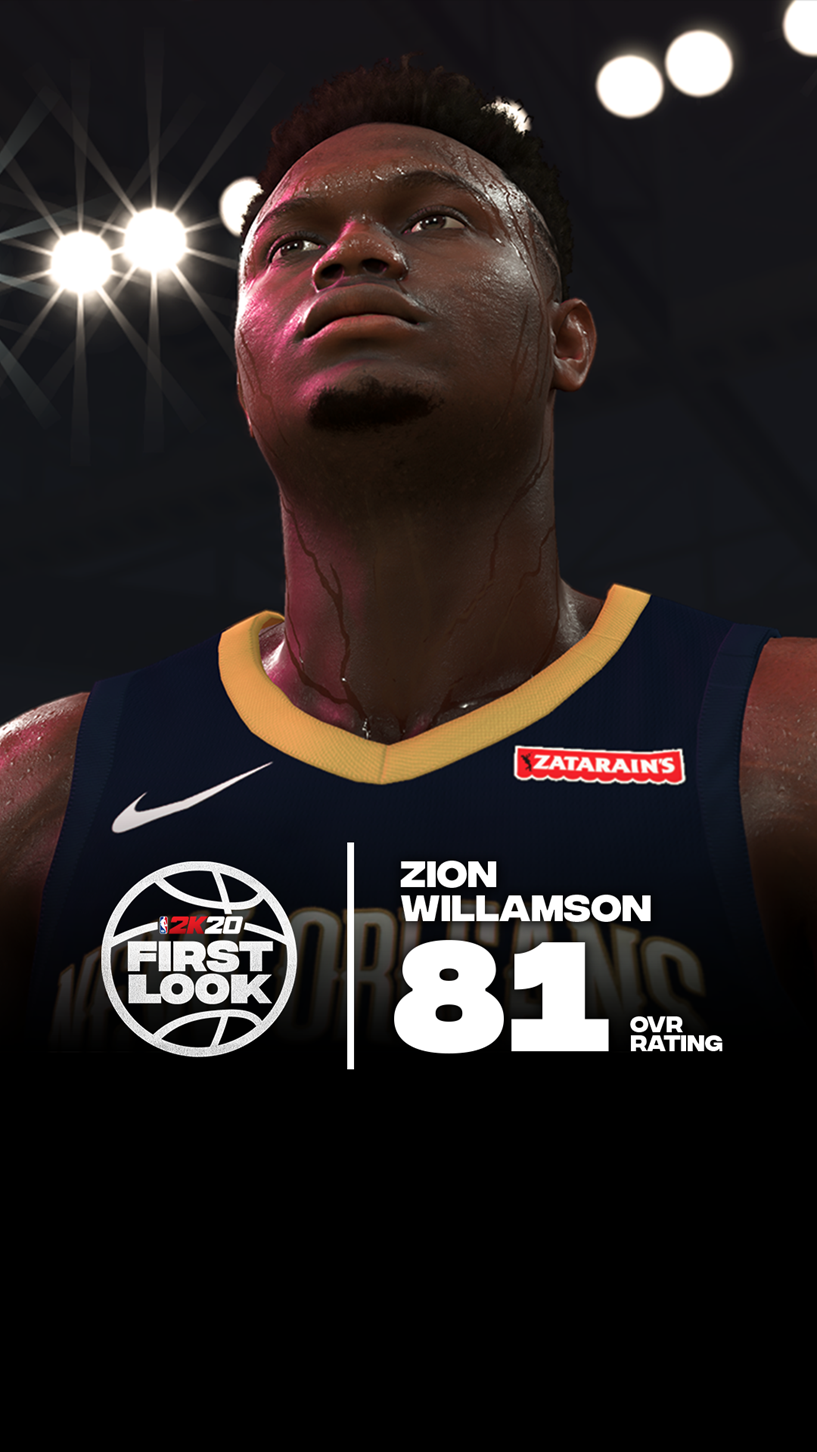 NBA2K20 Zion Williamson Vertical | 2K Newsroom