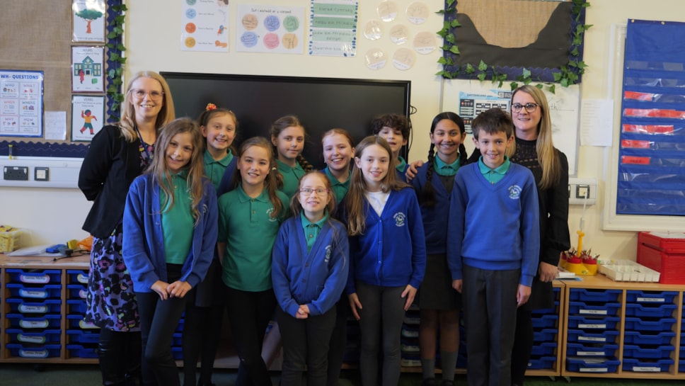 Ysgol Gymraeg Caerffili staff and learners-2