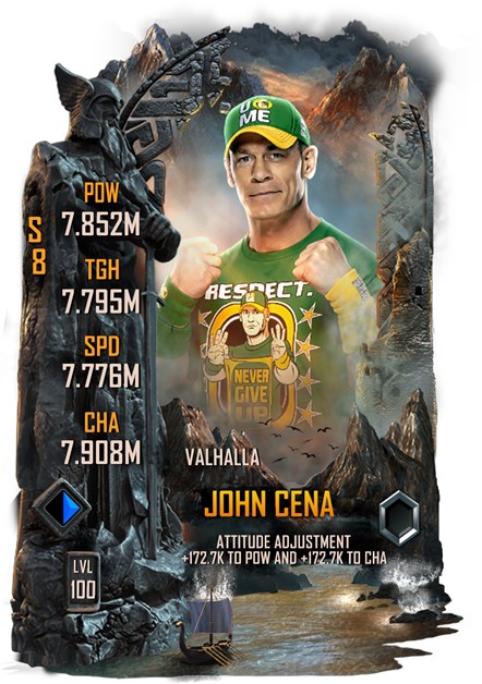 WWE SuperCard S8 - Valhalla - John Cena