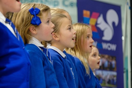 Pupils from Gargieston Primary sang their hearts out