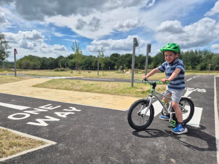New ‘learn to ride’ bike park opens at major attraction: Temple Newsam bike park opening