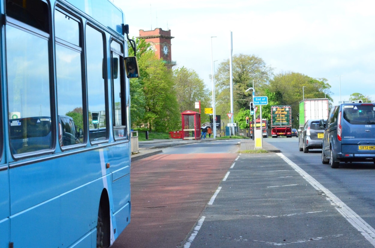 A64 bus route