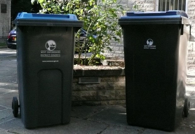 Bins recycling no people-2