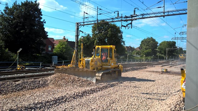 North Wembley junction replacement 1-2 September-2