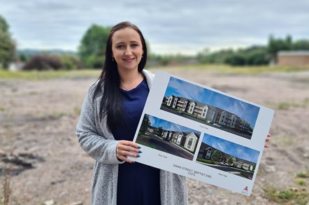 Laura at Swan Street development