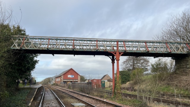 Ravenglass station footbridge to be refurbished: Ravenglass footbridge