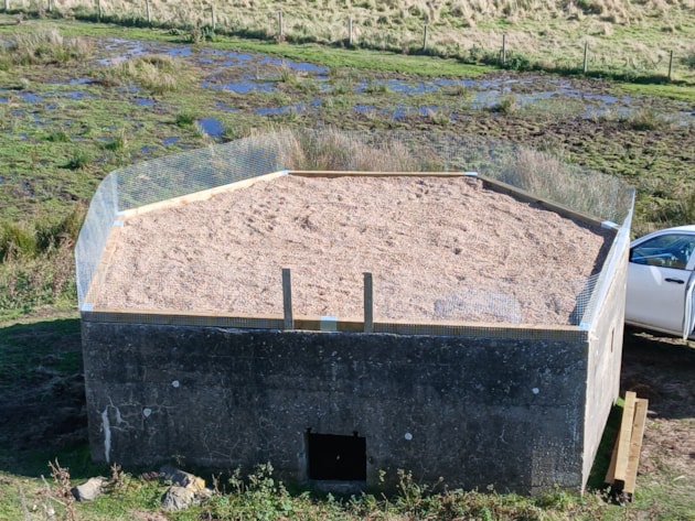 A converted pillbox (c) RSPB Loch of Strathbeg