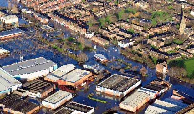 Cllr Judith Blake, Leader of Leeds City Council, responds to flooding report: cardiganfieldsarea.jpg