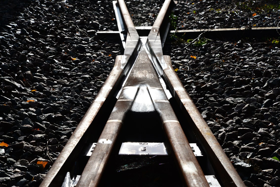 The track layout at Leicester Junction, Burton Upon Trent