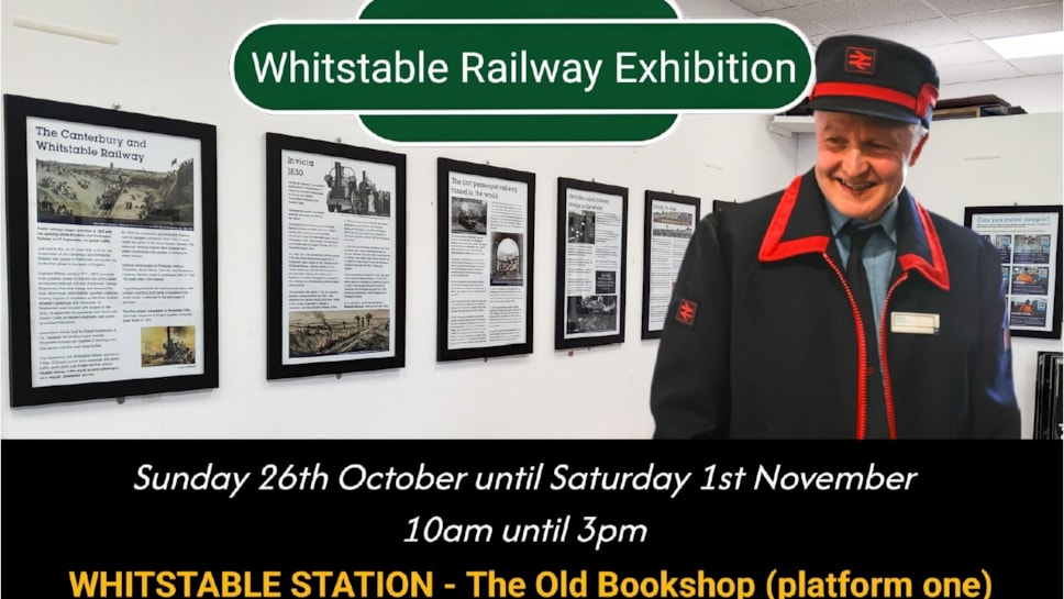 Whitstable station exhibition