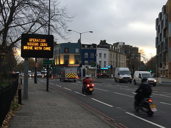 TfL Image - Operation Vision Zero 02